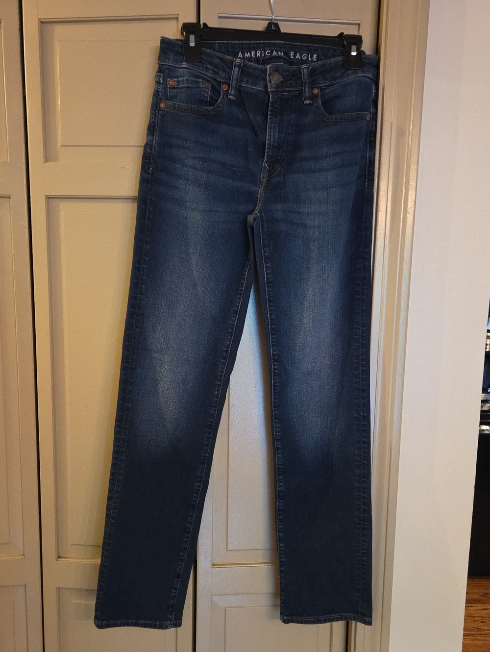American Eagle Outfitters Dark Blue Straight Men's Jeans Size 28x32